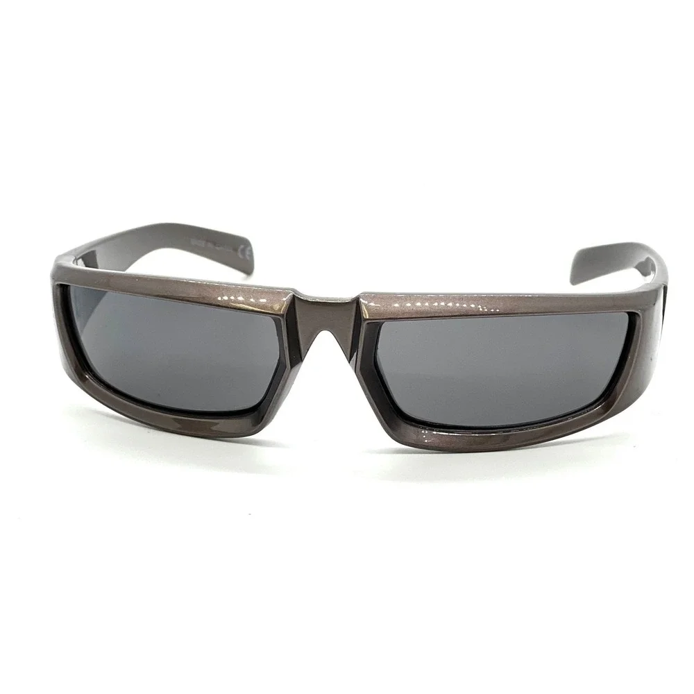 Sunglasses Gray Frame Sports Small Black Lens Driving Outdoor Style Gafas Lentes